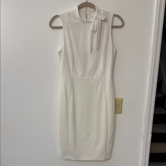 Calvin Klein Sleeveless White Dress - Picture 1 of 3